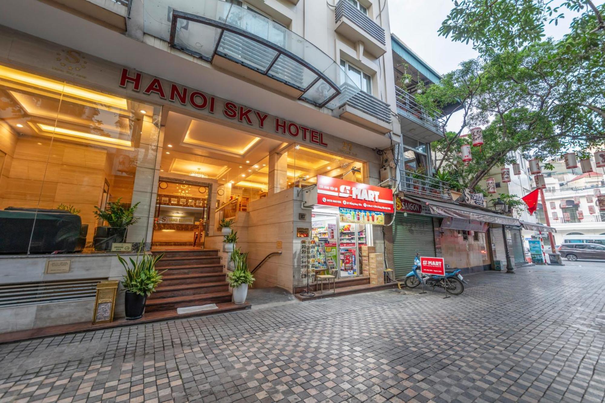 Hanoi Sky Hotel Hanói Exterior foto