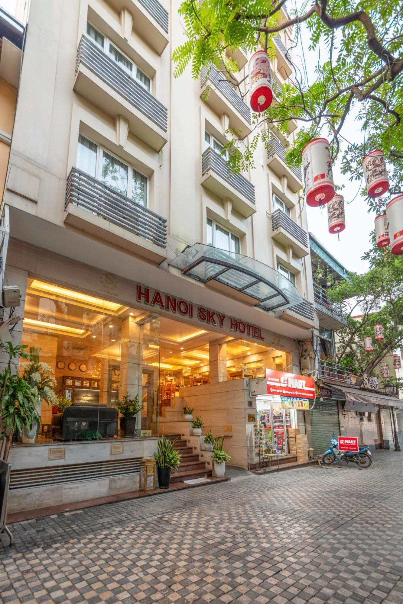 Hanoi Sky Hotel Hanói Exterior foto